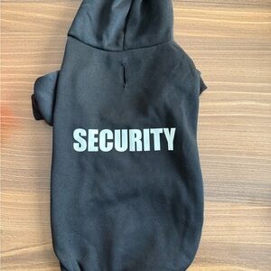 Black ‘Security’ 🐶 Hoodie